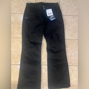 NWT Obermeyer Women's Black Malta Snow Ski Pants Size 6 Short